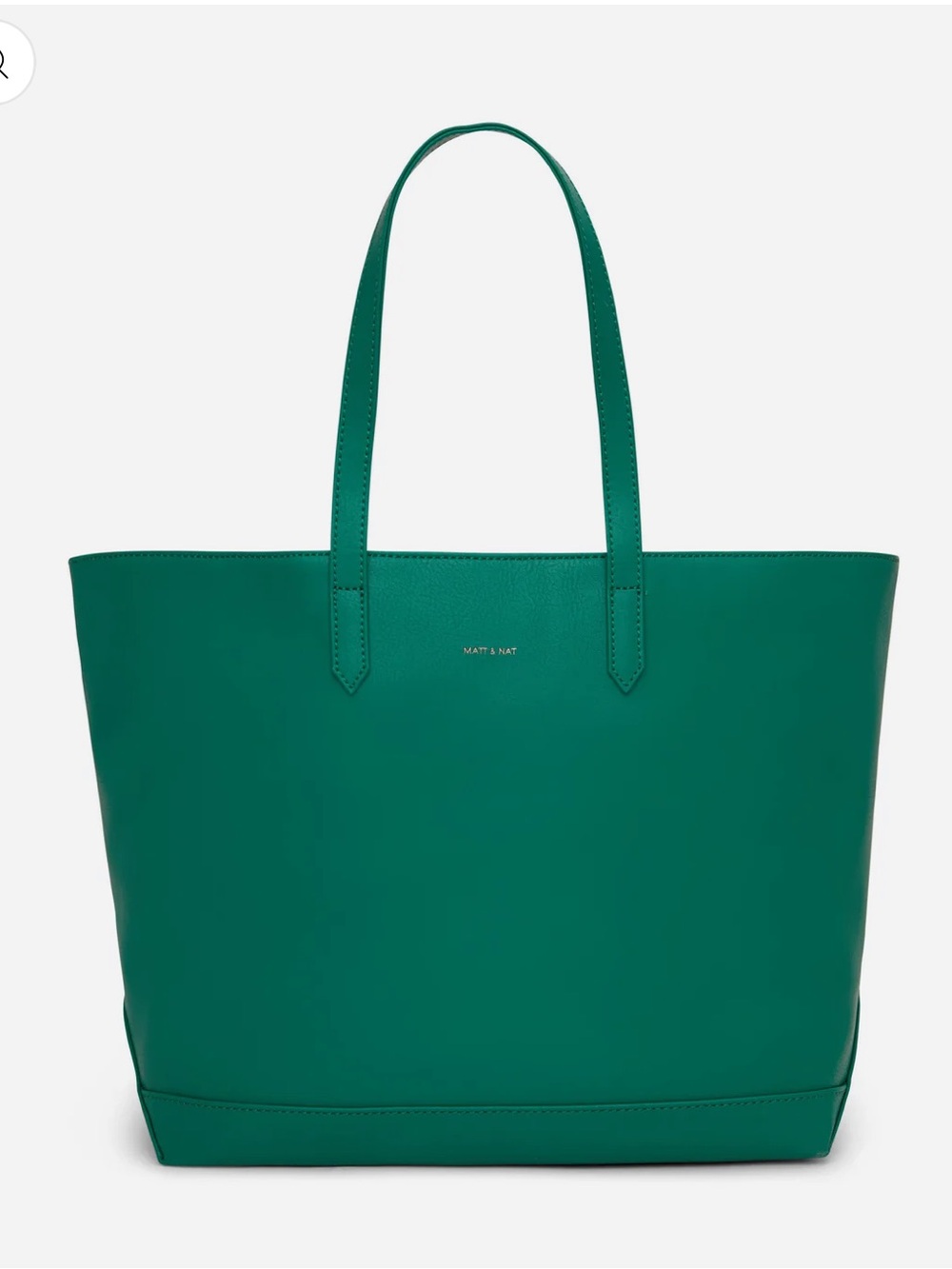 Matt & Nat Emerald Green Vegan Leather Tote